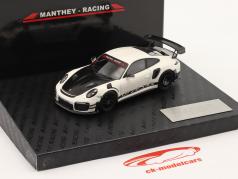 Porsche 911 (991 II) GT2 RS MR Manthey Racing blanc / noir 1:43 Minichamps