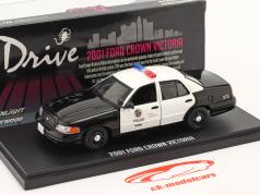 Ford Crown Victoria Police Interceptor 2001 Película Drive (2011) 1:43 Greenlight