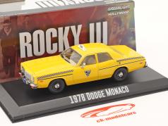 Dodge Monaco City Cab タクシー 1978 映画 Rocky III (1982) 1:43 Greenlight