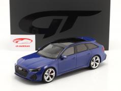 Audi RS6 Avant (C8) Tribute Edition 2020 nogaro blue 1:18 GT-Spirit