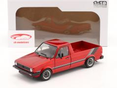 Volkswagen VW Caddy MK1 Ano de construção 1982 vermelho metálico 1:18 Solido