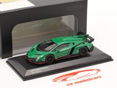 Lamborghini Veneno Année de construction 2013-2015 vert 1:64 Kyosho