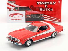 Ford Gran Torino TV-Serie Starsky and Hutch 1975-79 rood / wit 1:24 Greenlight