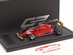 Gilles Villeneuve Ferrari 126CK #27 美国 西 GP 公式 1 1981 1:43 GP Replicas