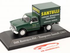IME Rastrojero P64 furgão Santulli 1967 verde 1:43 Hachette