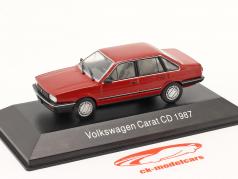Volkswagen VW Santana (Passat) Carat CD year 1987 red 1:43 Altaya