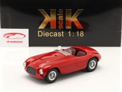 Ferrari 166 MM Barchetta 建设年份 1949 红色的 1:18 KK-Scale