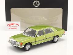 Mercedes-Benz 450 SEL Anno di costruzione 1976-1980 verde agrumi 1:18 Norev
