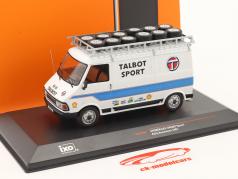 Citroen C35 furgone Rally Assistance Talbot Sport 1981 bianco 1:43 Ixo