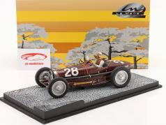 Tazio Nuvolari Bugatti T59 #28 5 ª Monaco GP 1934 1:18 LeMansMiniatures