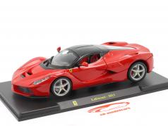 Ferrari LaFerrari Anno di costruzione 2013 rosso / Nero 1:24 Bburago