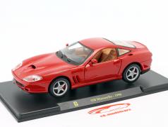 Ferrari 550 Maranello Ano de construção 1996 vermelho 1:24 Bburago