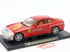 Ferrari 612 Scaglietta 15000 Red Miles 2004 rot / silber 1:24 Bburago