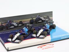 Russell #63 & Latifi #6 2-Car Set Williams FW43B formule 1 2021 1:43 Minichamps
