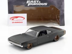 Dodge Charger Widebody 1968 Fast & Furious 9 (2021) 垫 黑色的 1:24 Jada Toys