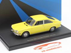 Simca 1501 Coupe Heuliez Baujahr 1968 gelb 1:43 AutoCult