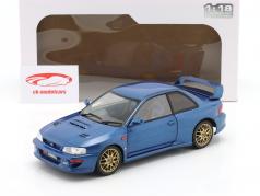 Subaru Impreza 22B STi Baujahr 1998 sonic blau 1:18 Solido