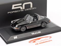 Porsche 911 Targa S 2.4 Année de construction 1972 noir 1:43 Minichamps