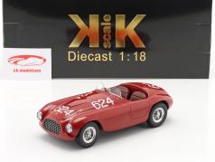 Ferrari 166 MM #624 优胜者 Mille Miglia 1949 Biondetti, Salani 1:18 KK-Scale