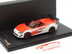 Scion FR-S Speedster Cartel Customs Concept 2012 #86 Wit / rood 1:43 Premium X