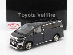 Toyota Vellfire バン LHD 黒 1:18 KengFai