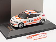 Hyundai Veloster Año 2012 Policía Suiza 1:43 Premium X