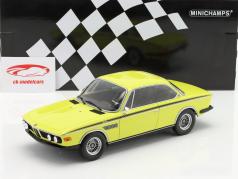 BMW 3.0 CSL Año de construcción 1971 amarillo 1:18 Minichamps
