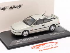 Opel Calibra Turbo 4x4 Année de construction 1992 astroargent 1:43 Minichamps