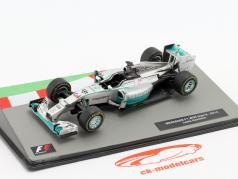 Lewis Hamilton Mercedes F1 W05 Hybrid #44 campeón del mundo fórmula 1 2014 1:43 Altaya