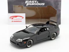 Toyota Supra Mk IV Fast & Furious 5 (2011) 黑色的 1:24 Jada Toys