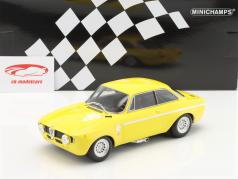 Alfa Romeo GTA 1300 Junior Año de construcción 1971 amarillo 1:18 Minichamps
