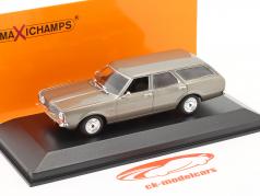 Ford Taunus Turnier bouwjaar 1970 Grijs metalen 1:43 Minichamps
