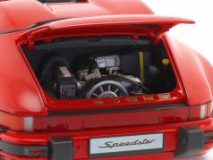 Porsche 911 Speedster Année de construction 1989 rouge 1:12 Schuco