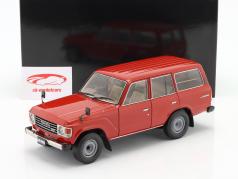 Toyota Land Cruiser 60 RHD Année de construction 1980 rouge 1:18 Kyosho