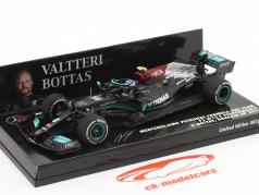 V. Bottas Mercedes-AMG F1 W12 #77 3ro Baréin GP fórmula 1 2021 1:43 Minichamps