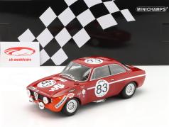 Alfa Romeo 1300 GTA #83 24h Spa 1972 Facetti, Truci 1:18 Minichamps