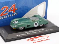 Aston Martin DBR1 RHD #5 победитель 24h LeMans 1959 Salvadori, Shelby 1:43 Ixo