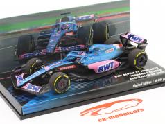 Fernando Alonso Alpine A522 #14 Austrália GP Fórmula 1 2022 1:43 Minichamps