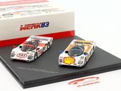 2-Car Set: Dauer Porsche 962 #35 & #36 ganador 24h LeMans 1994 1:43 Werk83