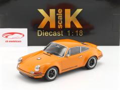 Singer coupé Porsche 911 modifikation orange 1:18 KK-Scale