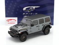 Jeep Wrangler Rubicon 392 建設年 2021 花崗岩 結晶 メタリック 1:18 GT-Spirit