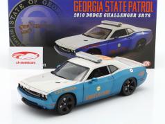 Dodge Challenger SRT8 Georgia State Patrol 2010 青い / 白 1:18 GMP