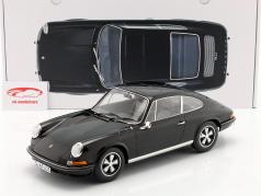 Porsche 911 S Coupe Byggeår 1972 sort 1:12 Norev