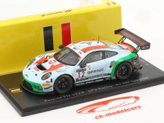 Porsche 911 GT3 R #12 4-й 24h Spa 2020 Campbell, Jaminet, Pilet 1:43 Spark