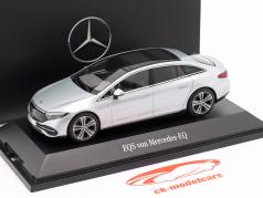 Mercedes-Benz EQS (V297) Année de construction 2021 argent de haute technologie 1:43 Herpa