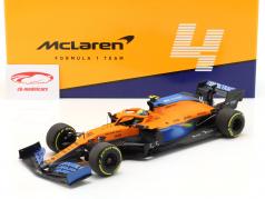 Lando Norris McLaren MCL35 #4 3rd Austria GP formula 1 2020 1:18 Minichamps