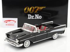 Chevrolet Bel Air 1957 电影 James Bond Dr. No (1962) 黑色的 1:18 MotorMax