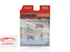 Moto Mania フィギュアセット 1:64 American Diorama