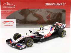 Mick Schumacher Haas VF-21 #47 Bahrein GP Fórmula 1 2021 1:18 Minichamps