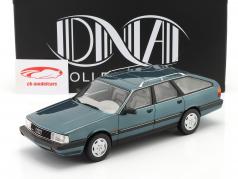 Audi 200 Avant 20V quattro 建設年 1991 lago 青い 1:18 DNA Collectibles